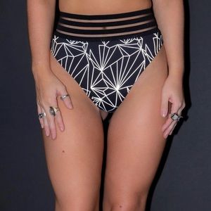 Incandescent sporty bottoms by Freedom Rave Wear FRW